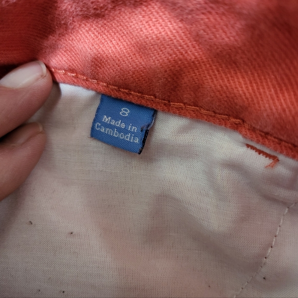 Vera Wang Women's 8 Coral Pants Jeans Straight Stretch - Picture 7 of 9